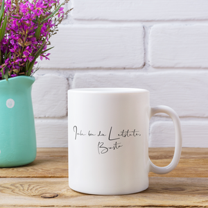 "Ich bin die Leitstute" - Premium Tasse